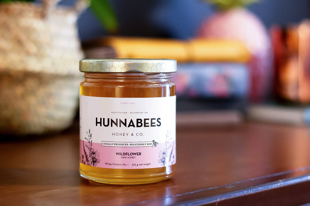 375g Natural, Raw, Unpasteurized Honey