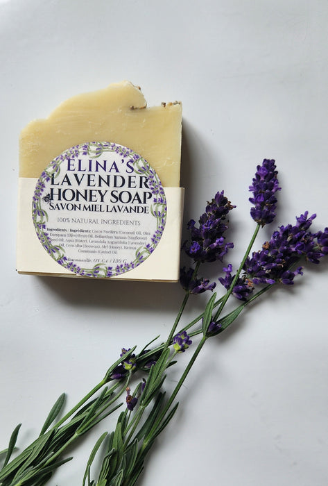 Elina's Lavender Honey Soap