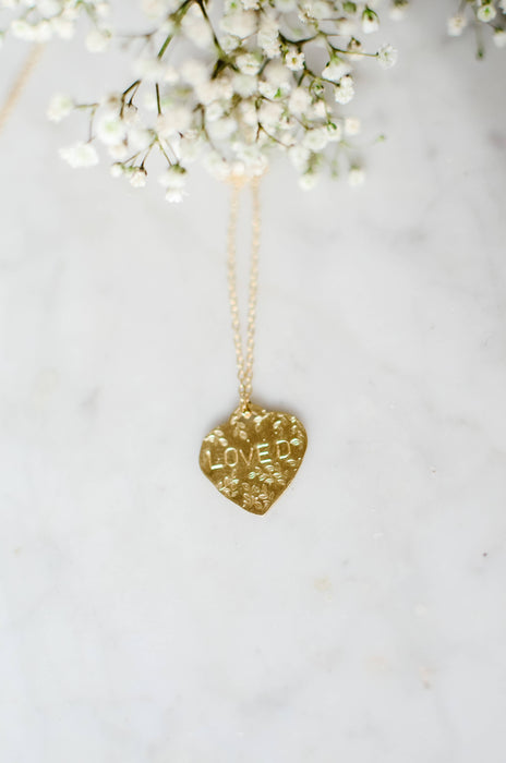 LOVED HEART NECKLACE