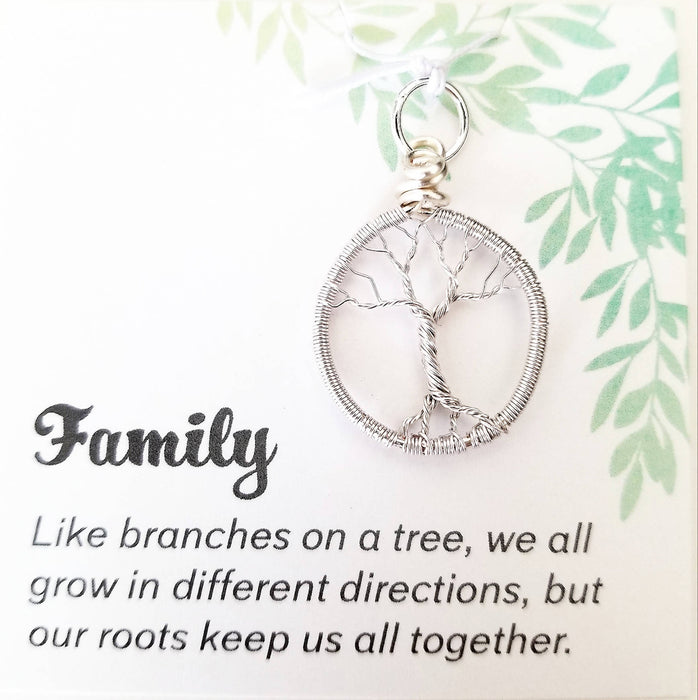 Wire Family tree of Life Pendant