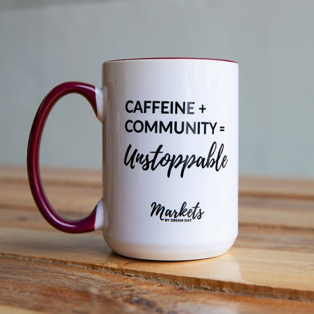 Caffeine + Community = Unstoppable