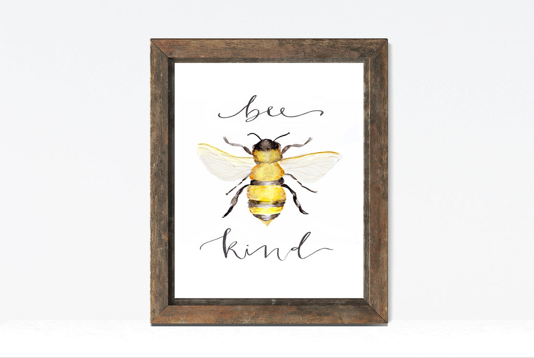 Bee Kind / 8 x 10 Print