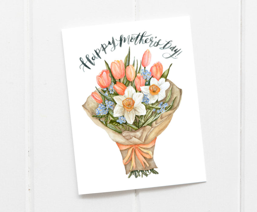 Mother's Day Card - Floral Bouquet