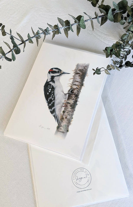 Greeting card - Woodpecker