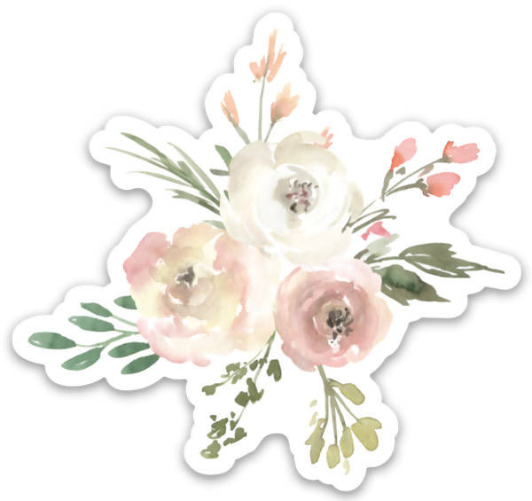 Floral Sticker