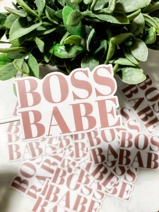 Boss Babe Vinyl Sticker