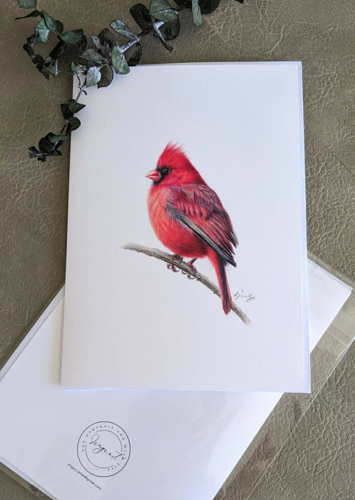 Greeting card - cardinal