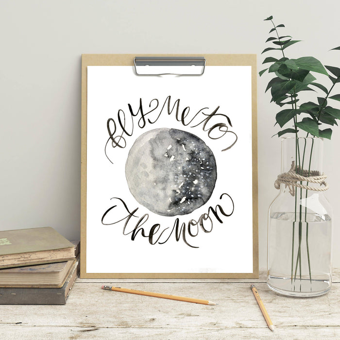 Fly Me To The Moon - SET OF 2 PRINTS