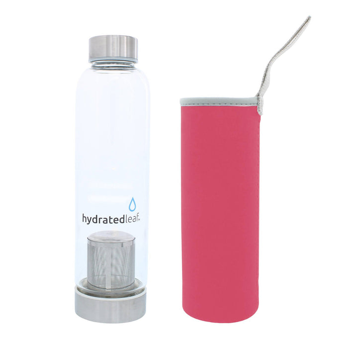 Hydrated Leaf Glass Infuzr Bottle